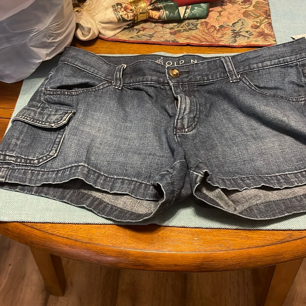Old Navy Shorts The Diva  Denim Jean Blue